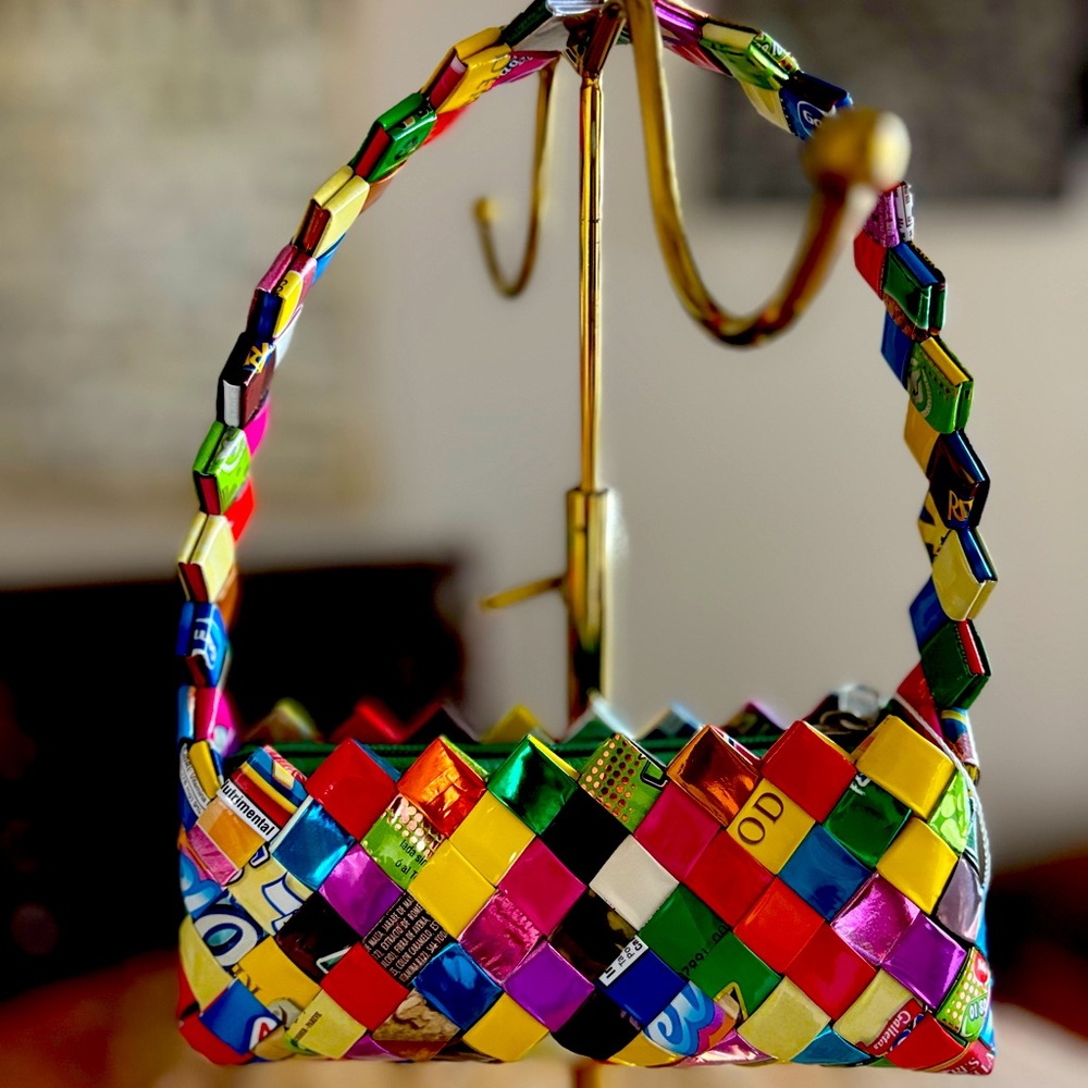 Candy Wrapper Handmade Bag